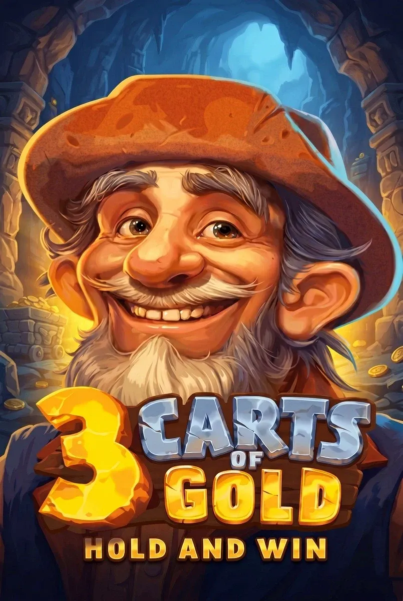 3 carts of gold hold and win